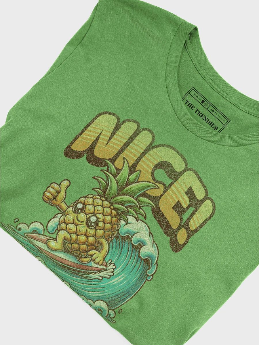 Catch a Wave with the Surfer Pineapple Dude! Fun Graphic Tee Makes Summer Beach Style Easy product image (3)