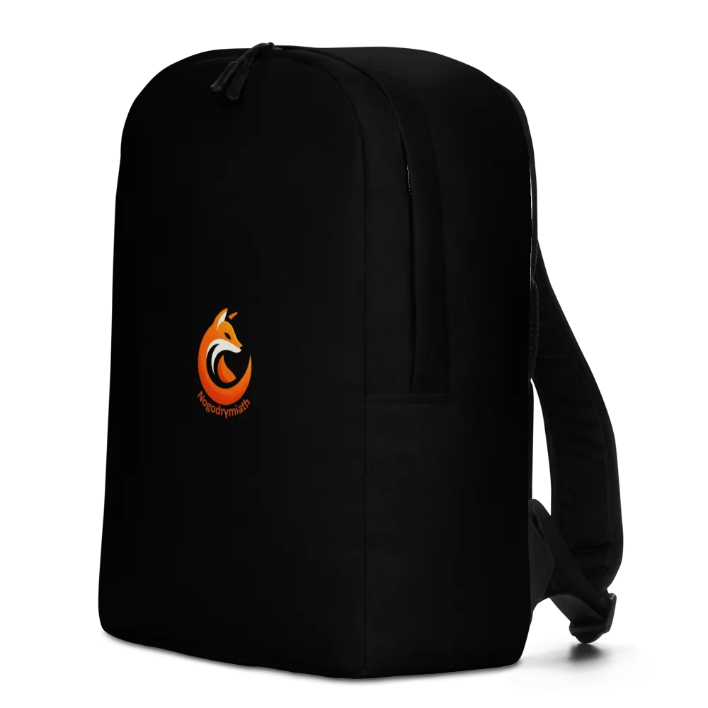 Nogo Backpack minimaliste noir product image (7)