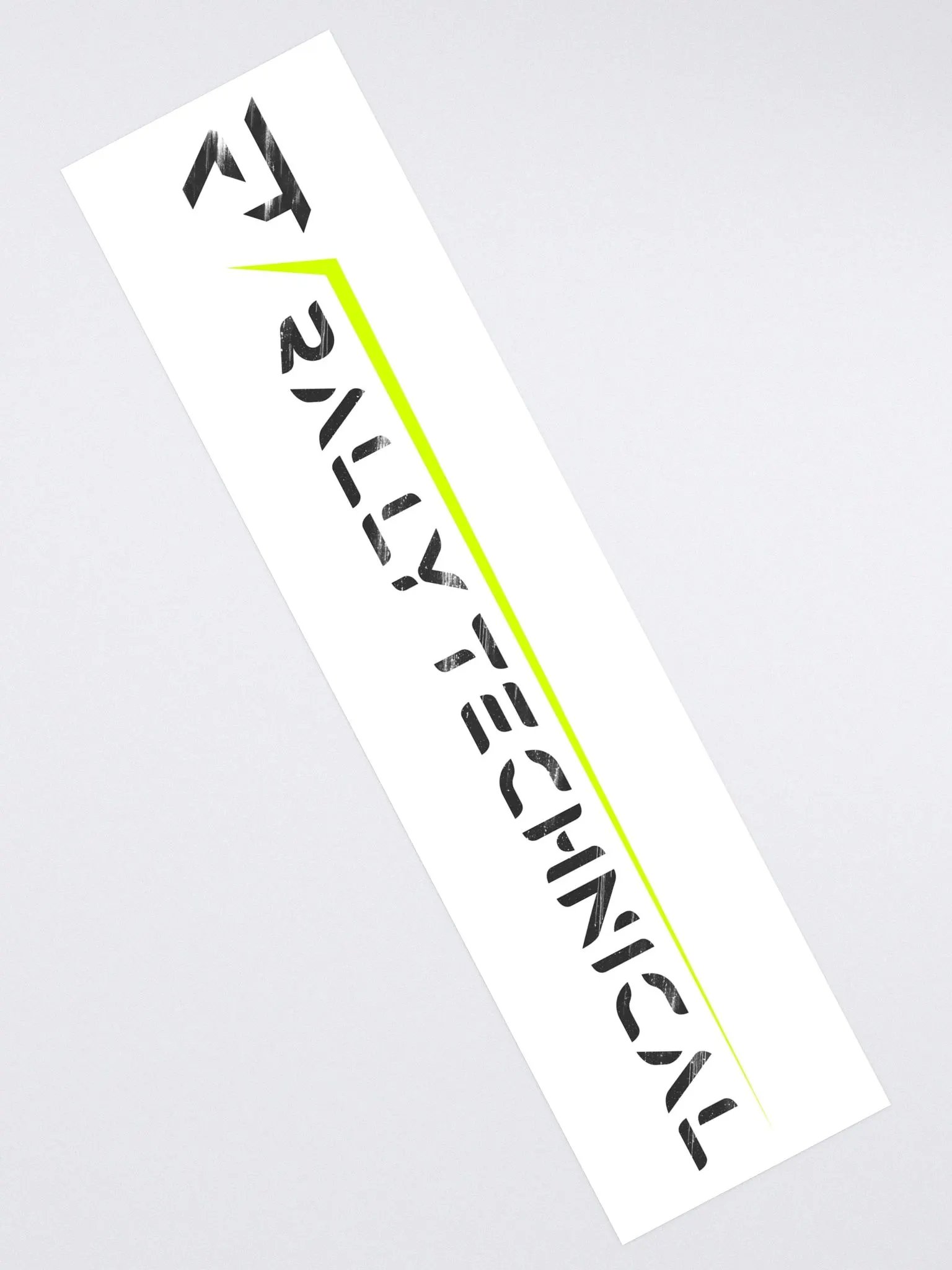 RALLY TECHNICAL Sticker 2 - White product image (2)