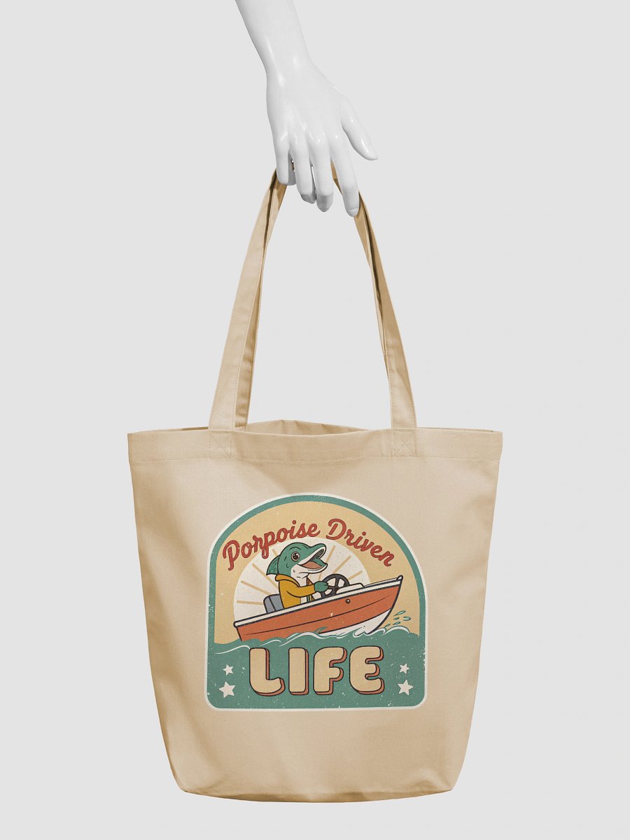 Porpoise Driven Eco-Friendly Tote Bag product image (3)