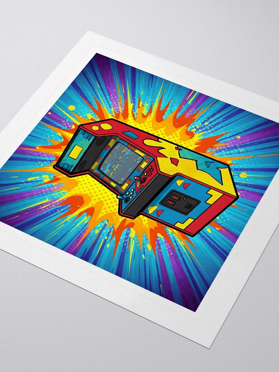 Retro Arcade Explosion Sticker Set product image (3)