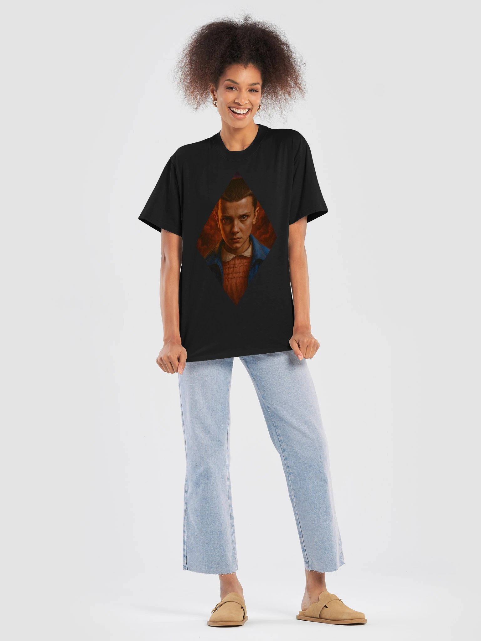 Stranger Things Eleven Faded Tee product image (3)