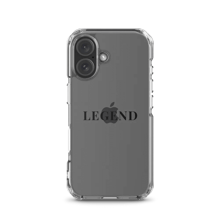 Black - LEGEND iPhone Case product image (1)