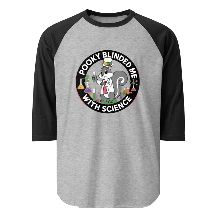 Pooky's Science Lab Raglan Tee product image (1)