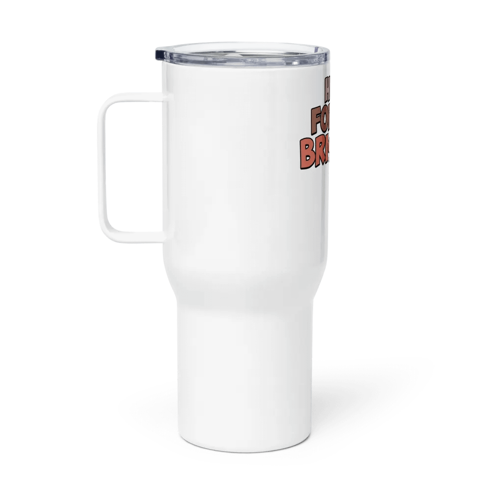 Here for the Brisket Travel Mug with Handle product image (1)