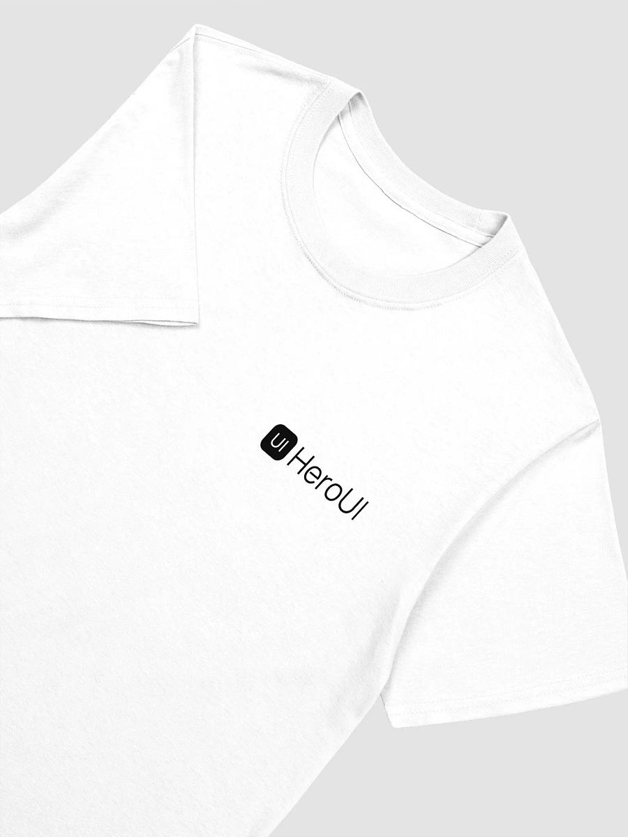 HeroUI T-shirt white product image (3)