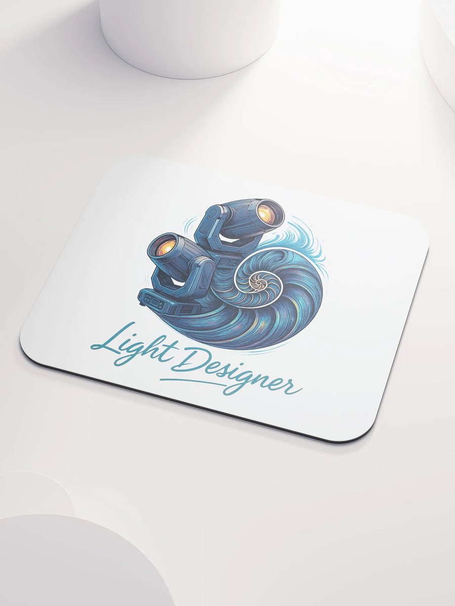 Theatrically Jerry: "LD Nautilus" Light Designer Mouse Pad product image (3)