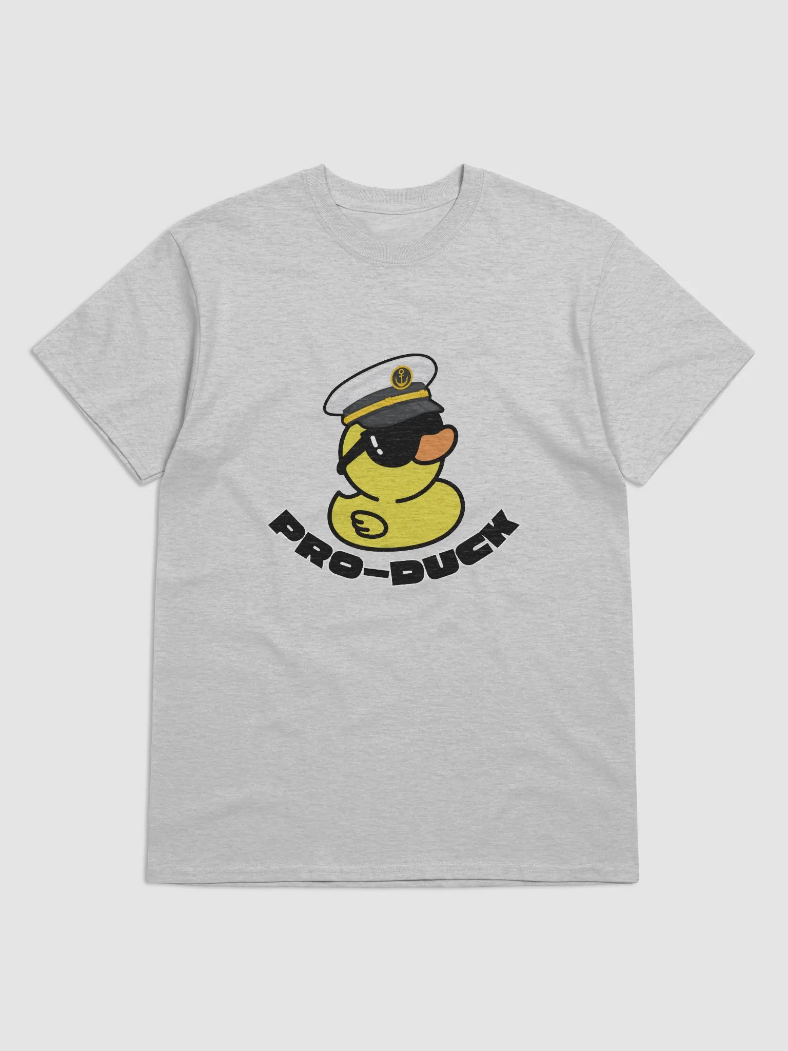 Adult Pro-Duck T-Shirt - Gray product image (1)
