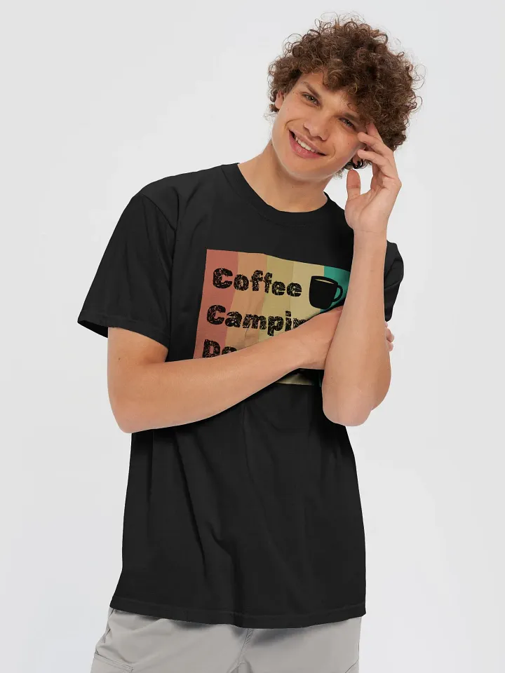 Camping Lover - Coffee Camping Dogs Comfort Colors T-Shirt product image (2)