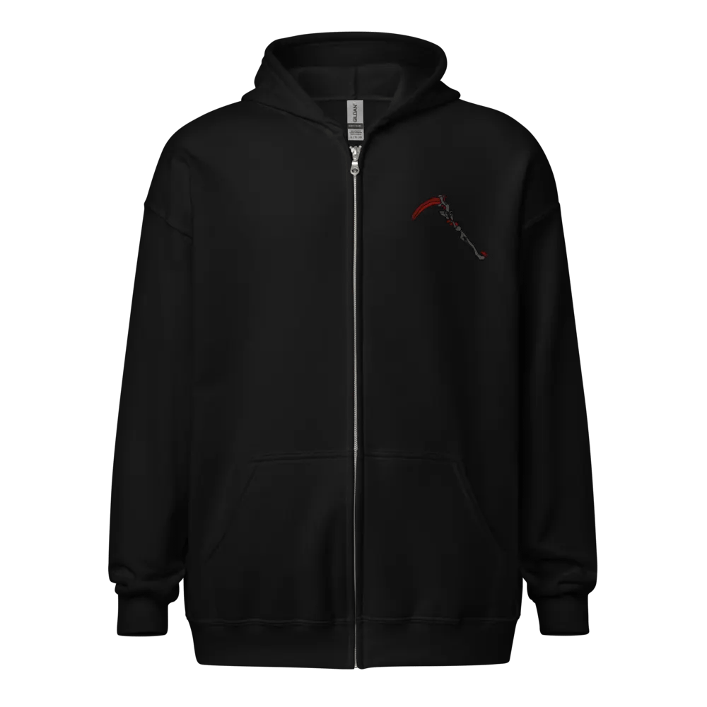 Theater of the Blood Moon - BACK Print Zip up Hoodie product image (1)