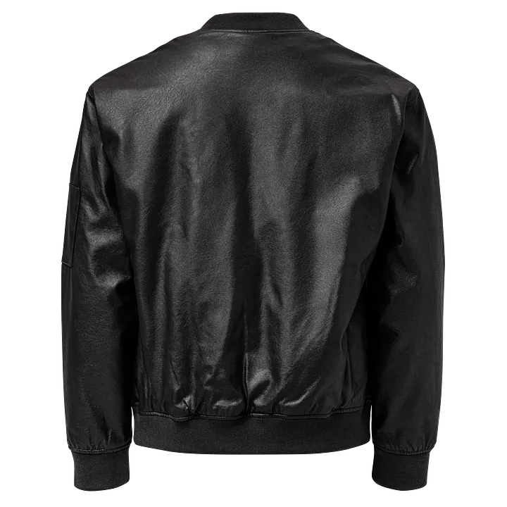 Chaqueta Bomber Unisex de piel sintética | Fe que da vida product image (2)