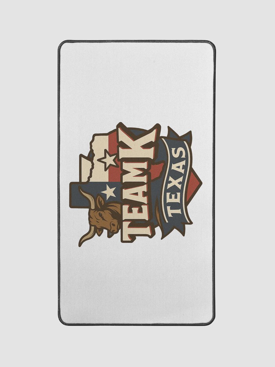 Team K Texas Desk Mat 12" x 22" product image (1)