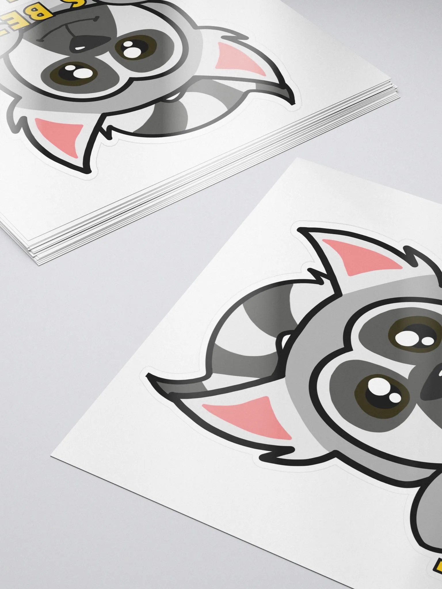 Life Is Better With A Lemur Kiss Cut Sticker product image (5)