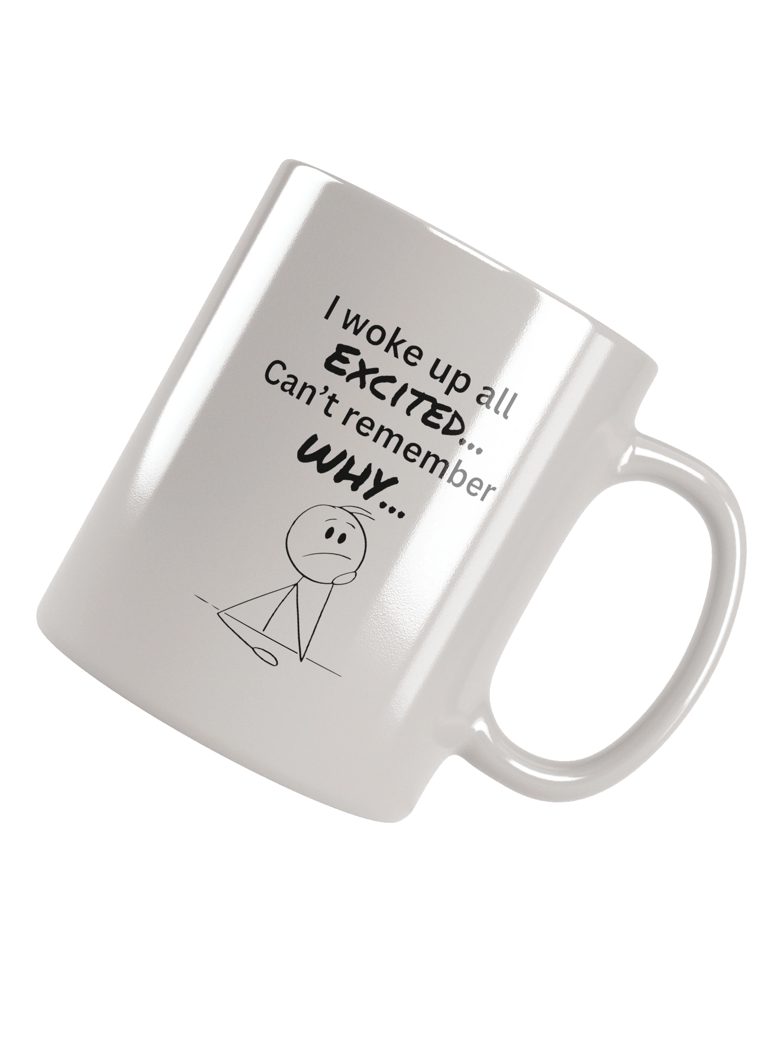 I Woke Up Excited... Can’t Remember Why” Mug product image (14)