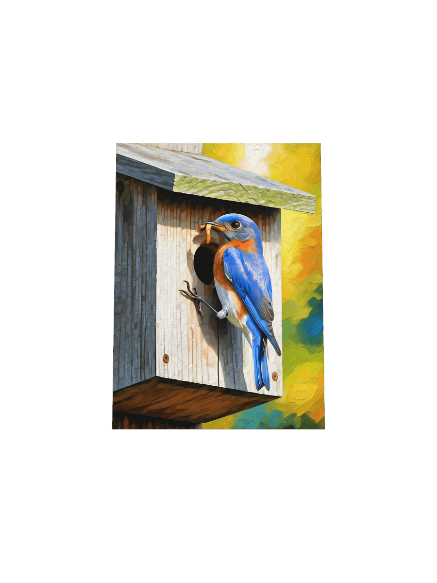 Bluebird Haven: Feeding the Babies Poster product image (47)
