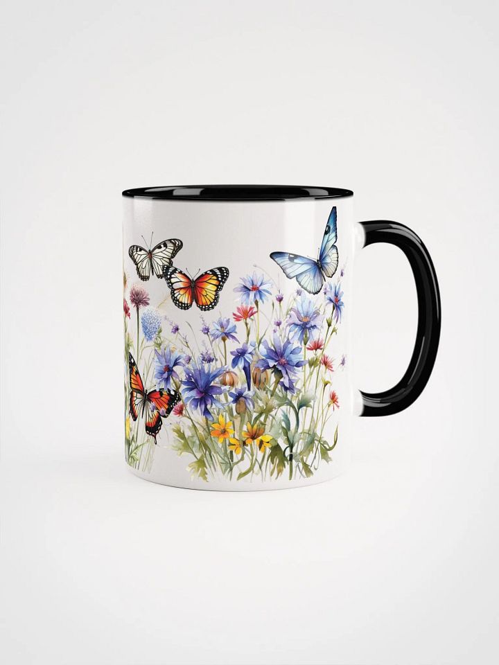 Fluttering Blooms Accent Mug product image (1)