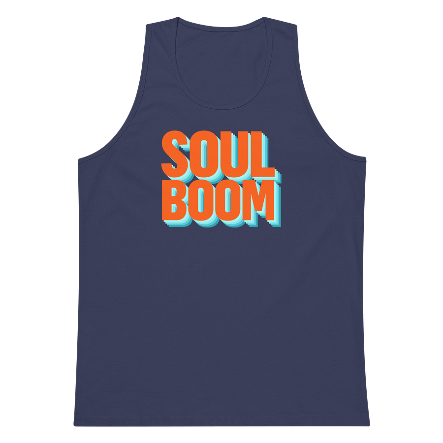 Colorful Logo Tank Top Shirt (100% Organic Cotton) product image (1)