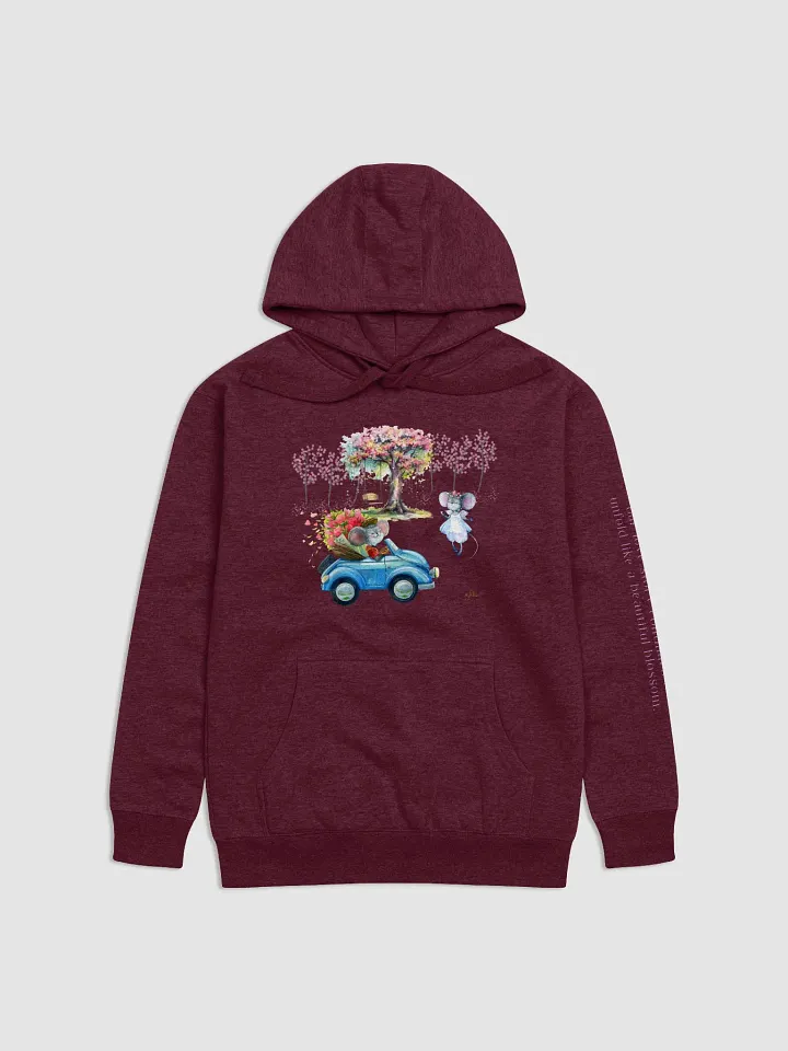 Love In Full Bloom Hoodie | Heritage Cotton Unisex Sweatshirt product image (1)