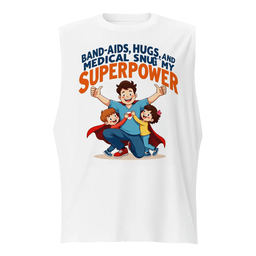 Superhero Hugs Muscle Tank product image (1)