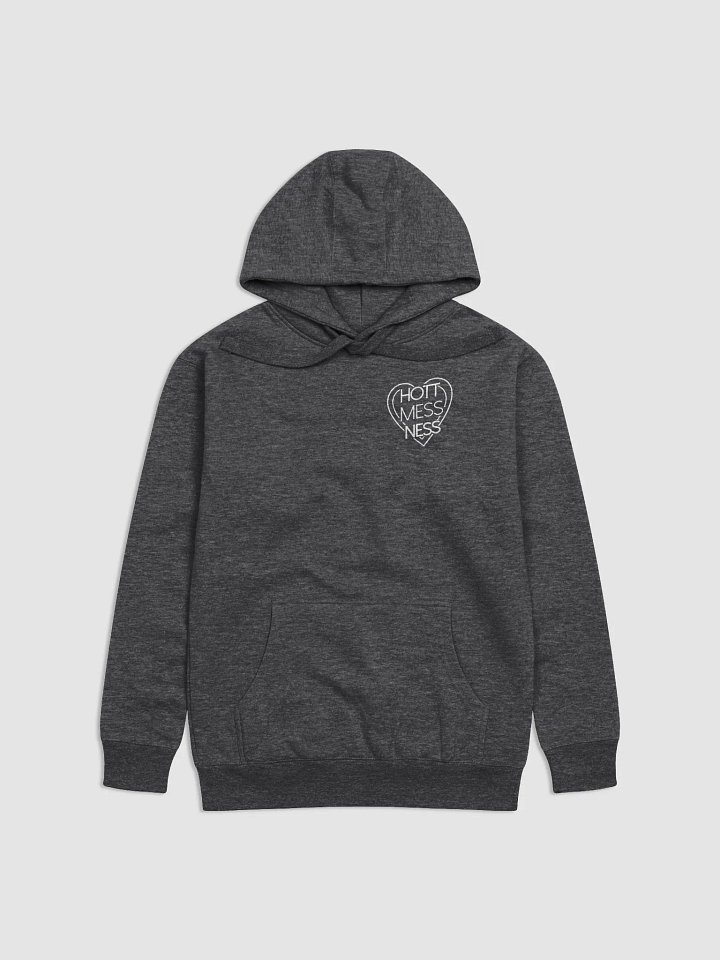 White Hoodie Logo product image (1)