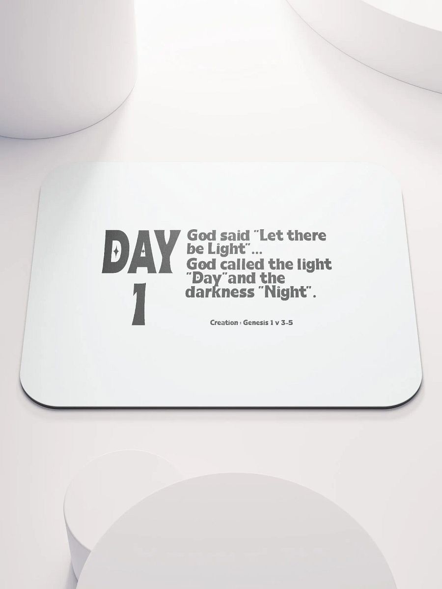 CREATION: DAY 1……Christian, Jesus, faith, God, Bible, Christianity, Jesus Christ, religion, Bible Verse, Love product image (1)