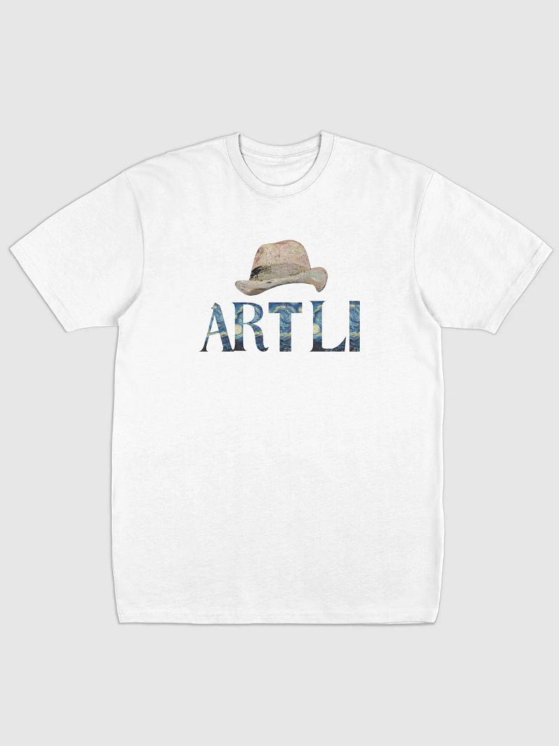 ArtLi Van Gogh Themed, Vintage Vibes Distressed Tee