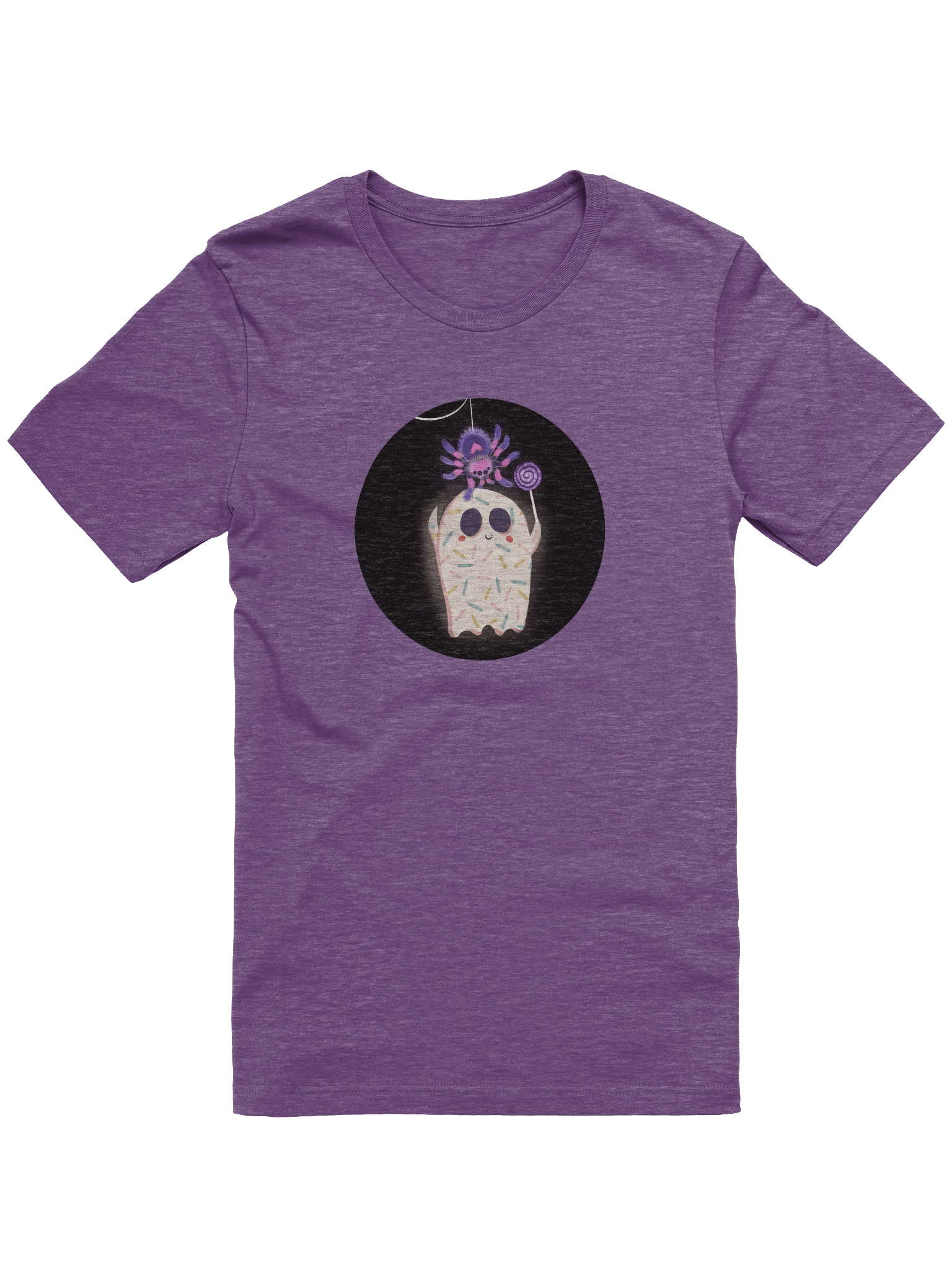 Little Ghost & Pet Spider - T-Shirt product image (1)
