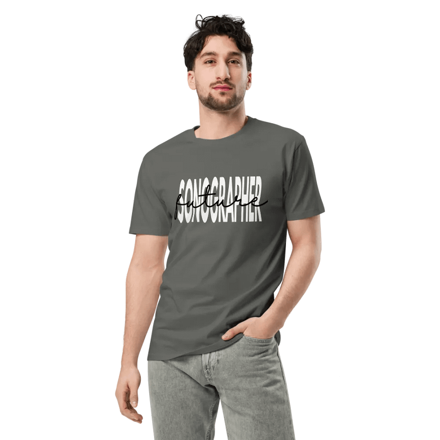 Future Sonographer Ultrasound Tech Cardiac Graduate Unisex Premium T-Shirt product image (4)