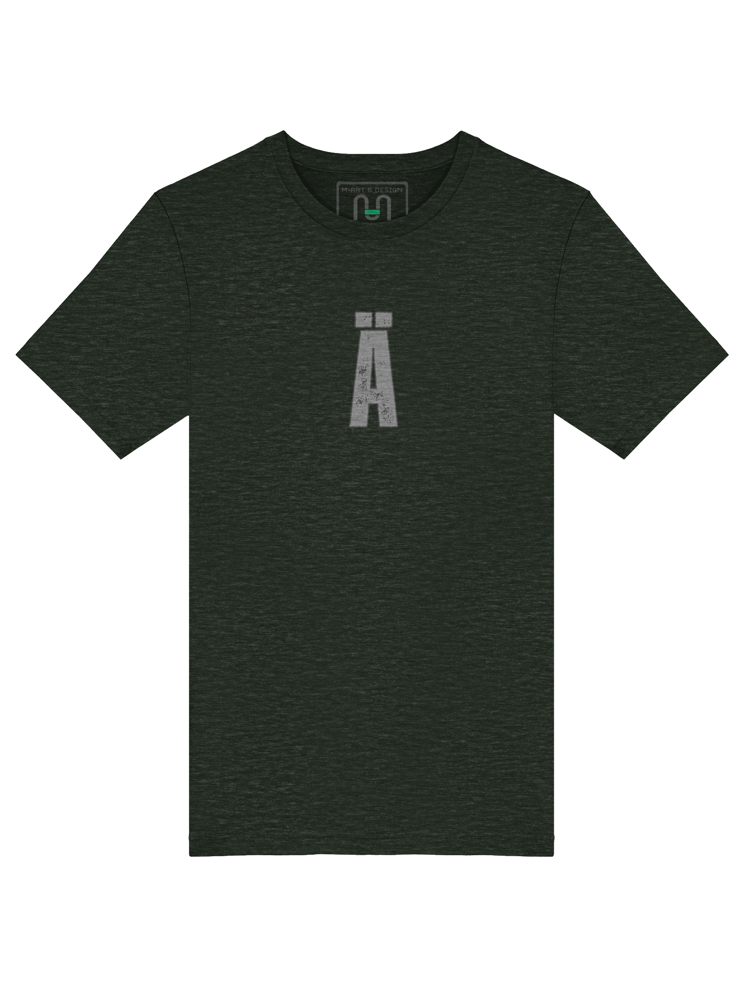 Ä-ttitude Tee – Typography Art Print - M-Art and Design T-Shirt product image (55)