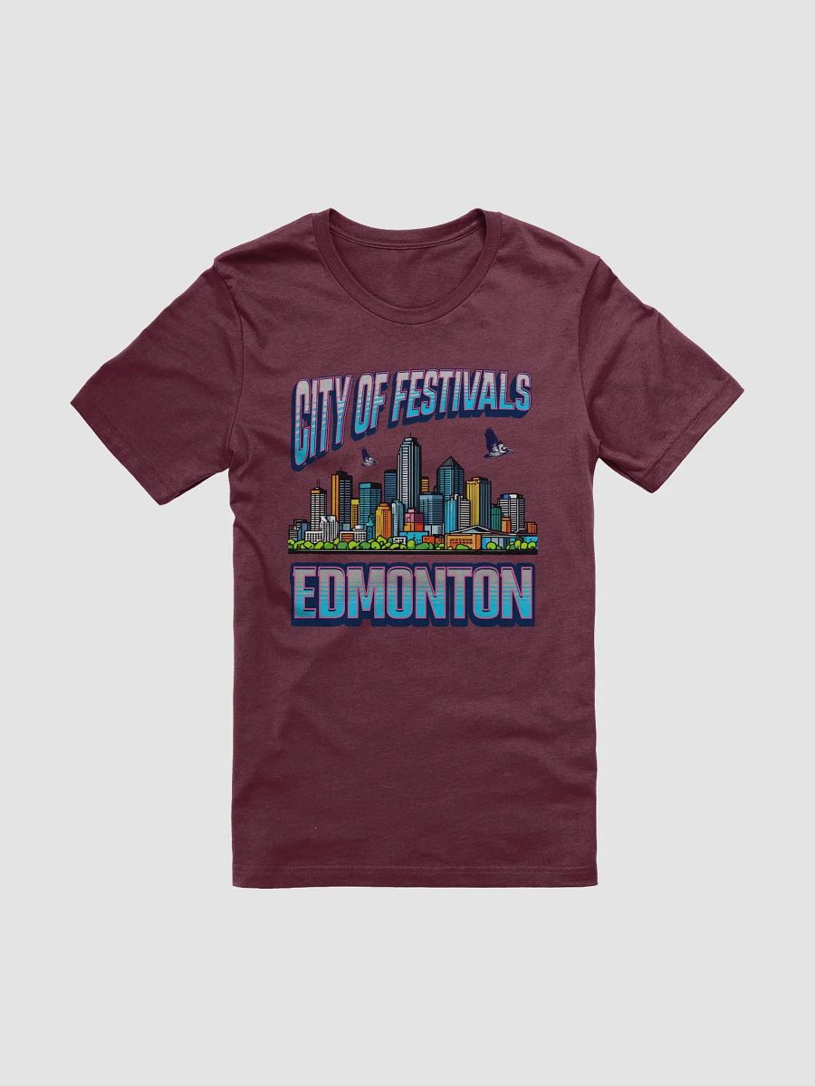 City of Festivals Edmonton Skyline T-Shirt product image (1)