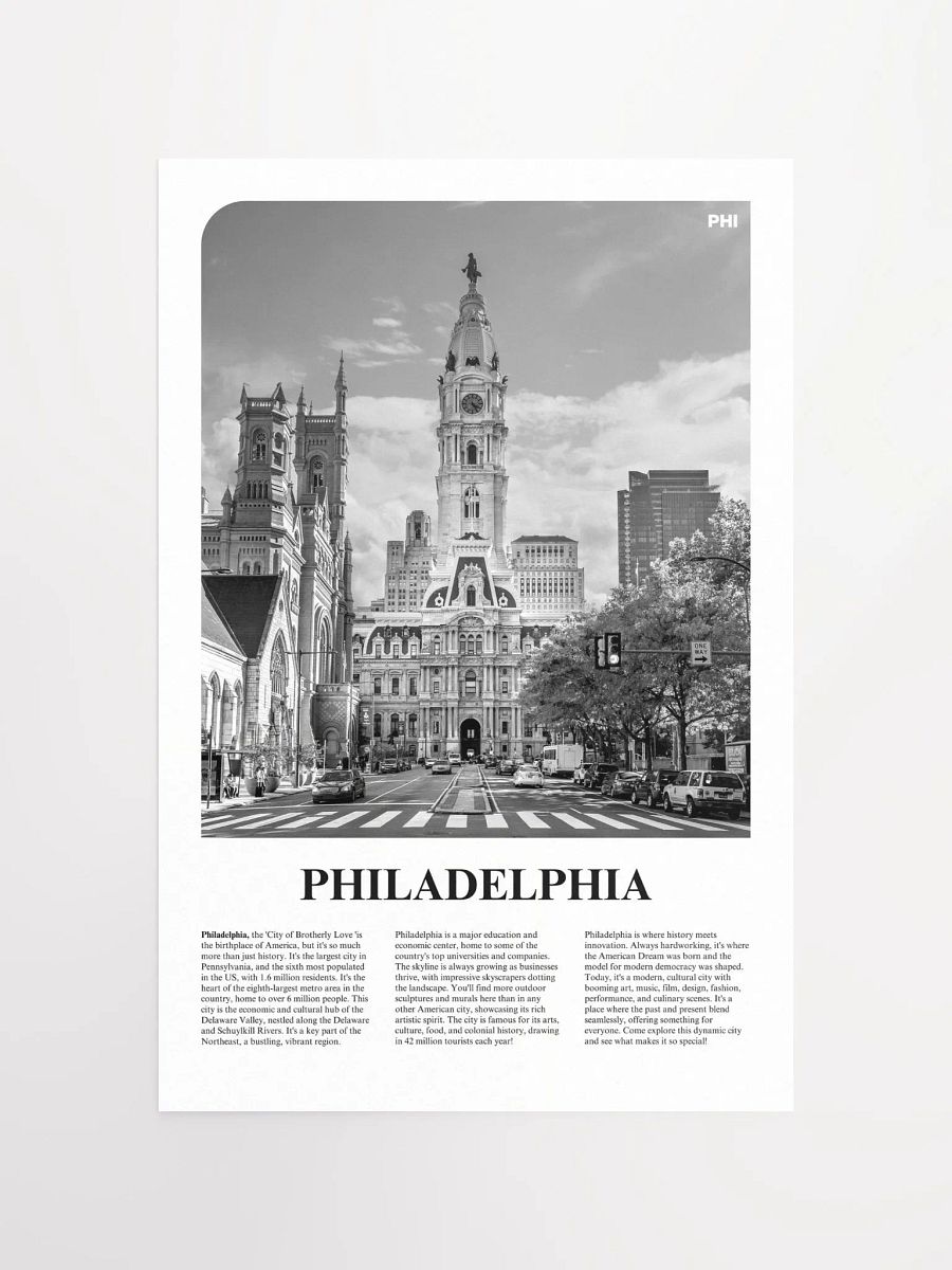 Philadelphia 03 Newspaper Poster product image (5)