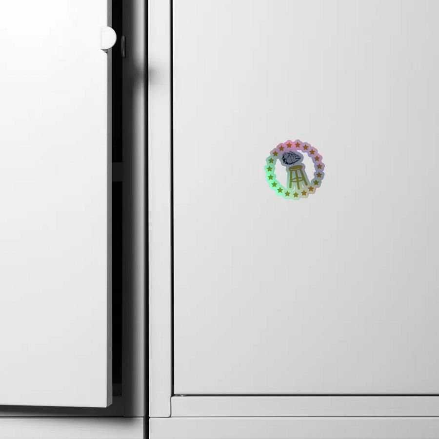BcBarstoolTV Logo Holographic Sticker product image (6)