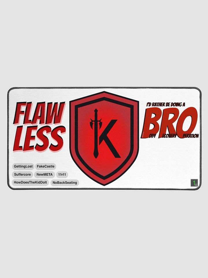 FLAWLESS BRO Tag Mat product image (1)