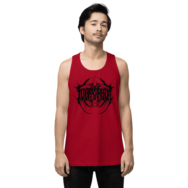 Furry Trash Tank – Metal Logo (Black Print) product image (1)