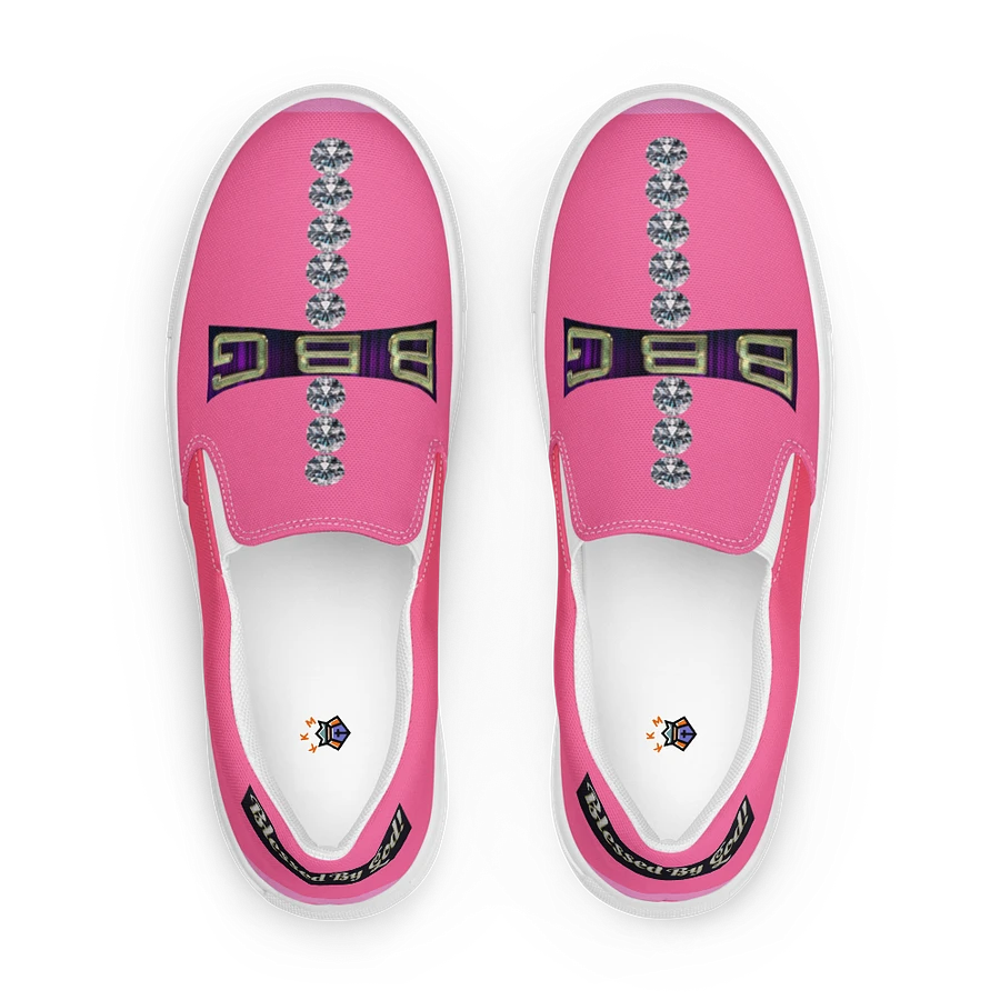 BBG Pink Diamond Cross Women's Slip On product image (7)