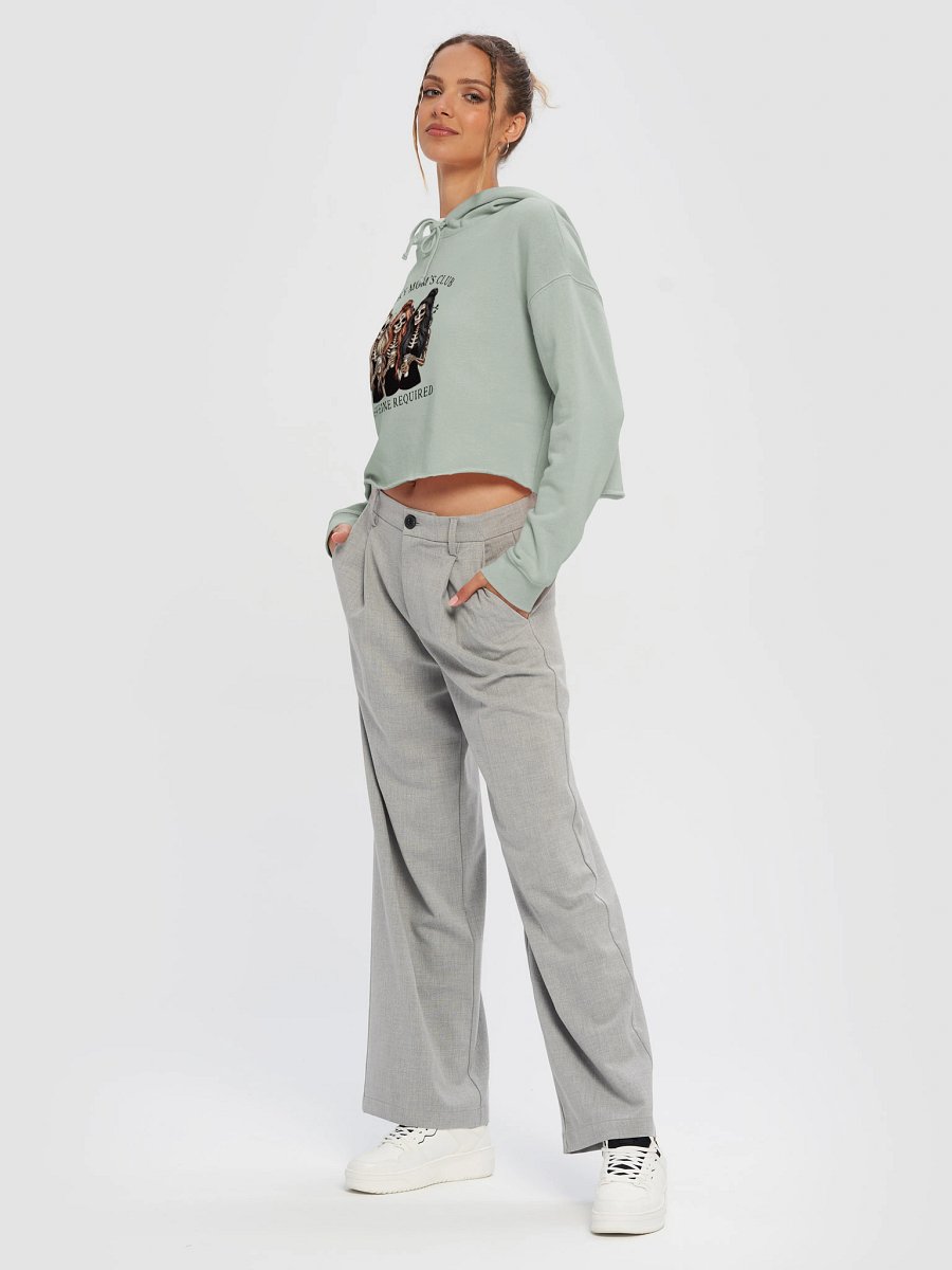 Sugar Skull Women's Cropped Hoodie product image (21)