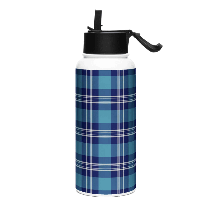 St Andrews Tartan Water Bottle product image (2)