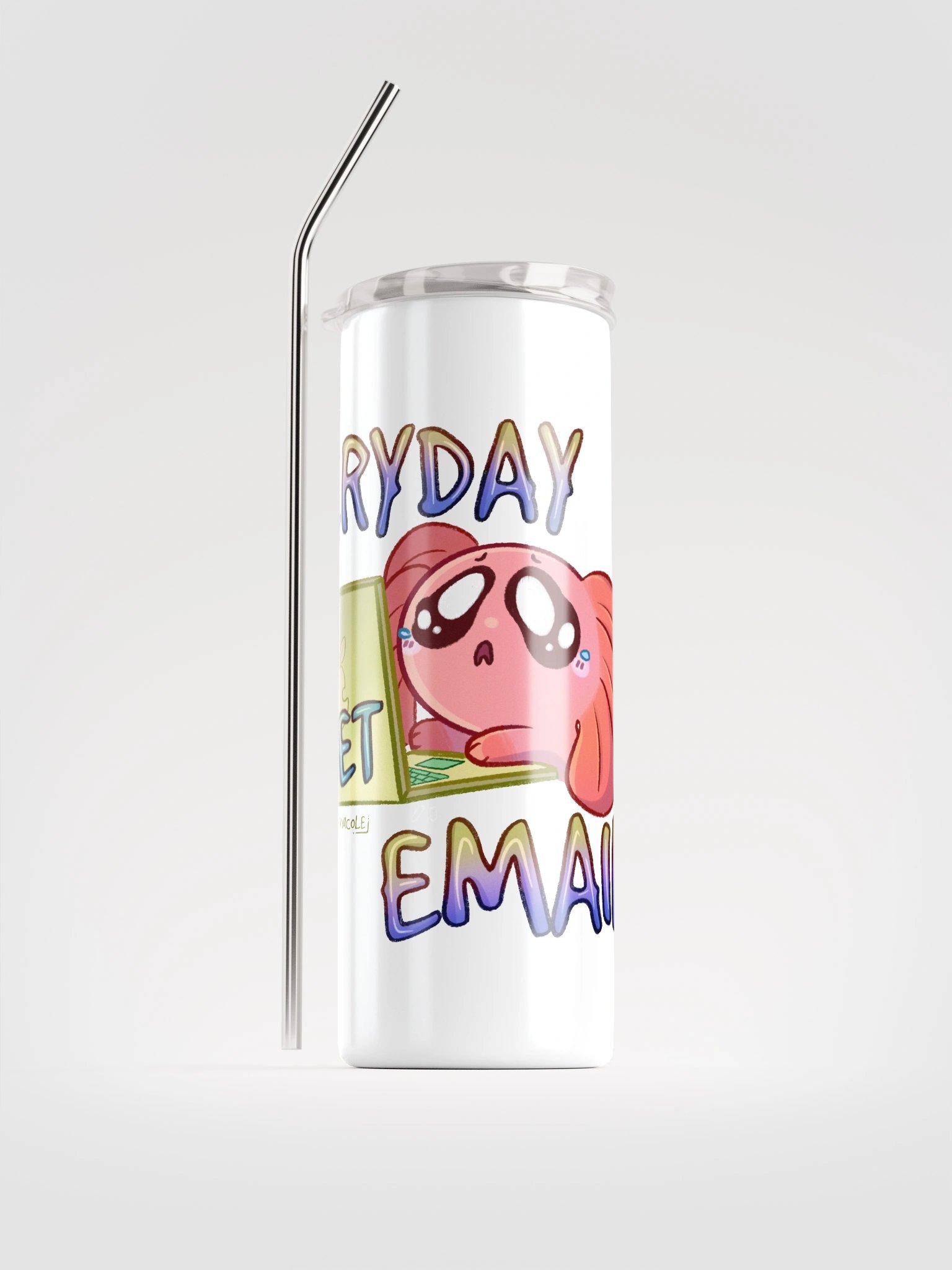 Everyday I Get Emails Spud Tumbler product image (1)
