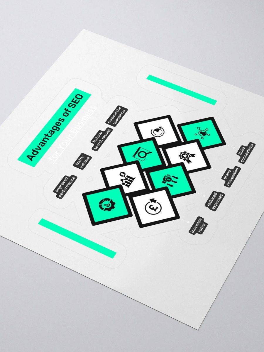 SEO Advantage Kiss Cut Stickers product image (3)