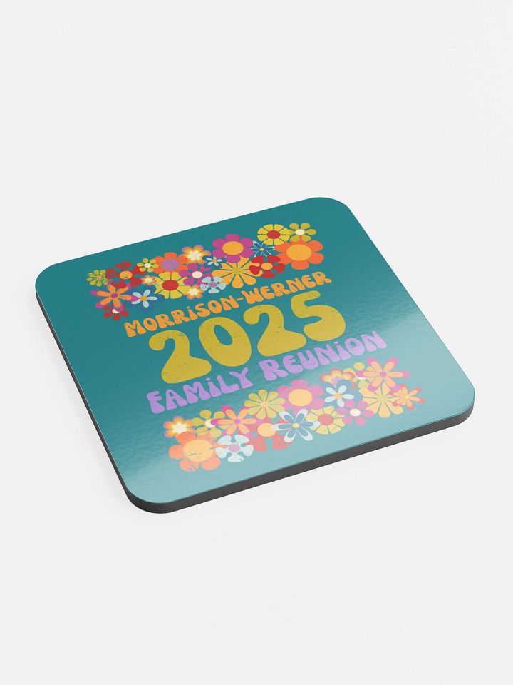 "Groovy Flower Power" Drink Coaster product image (2)