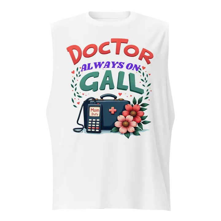 Mom Duty ,Doctor Always On Call Muscle Tank product image (5)
