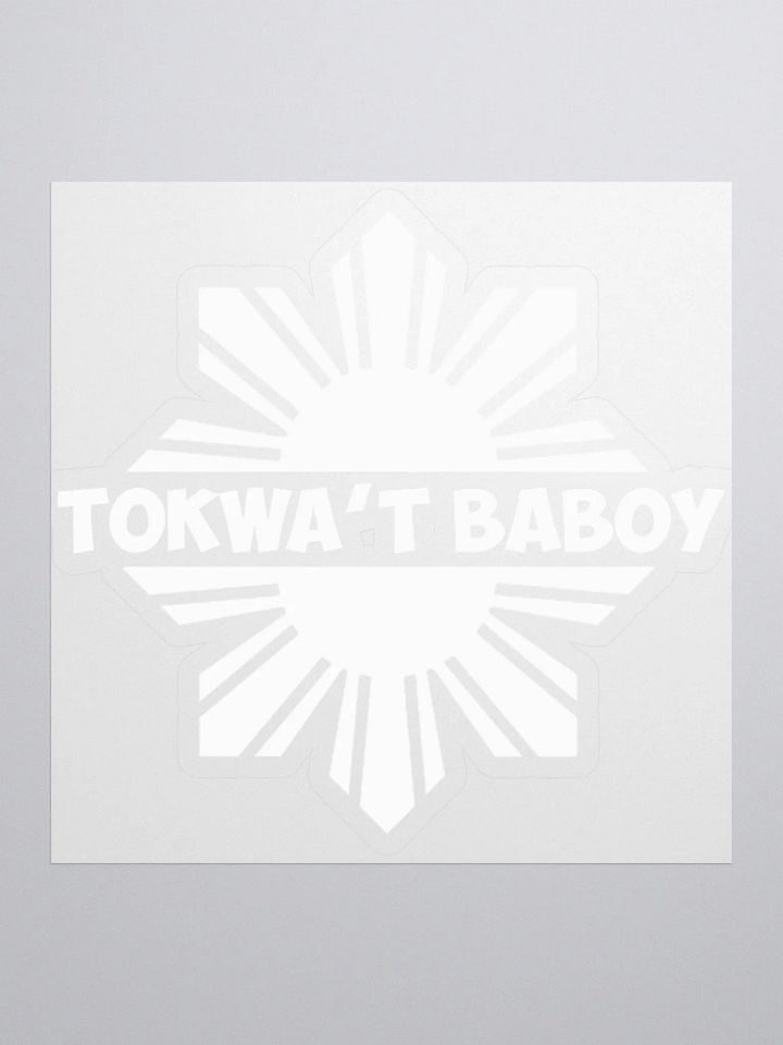Tokwa't Baboy STICKER Pork Tofu Philippines Cuisine, Filipino Foodie Label Decal product image (1)