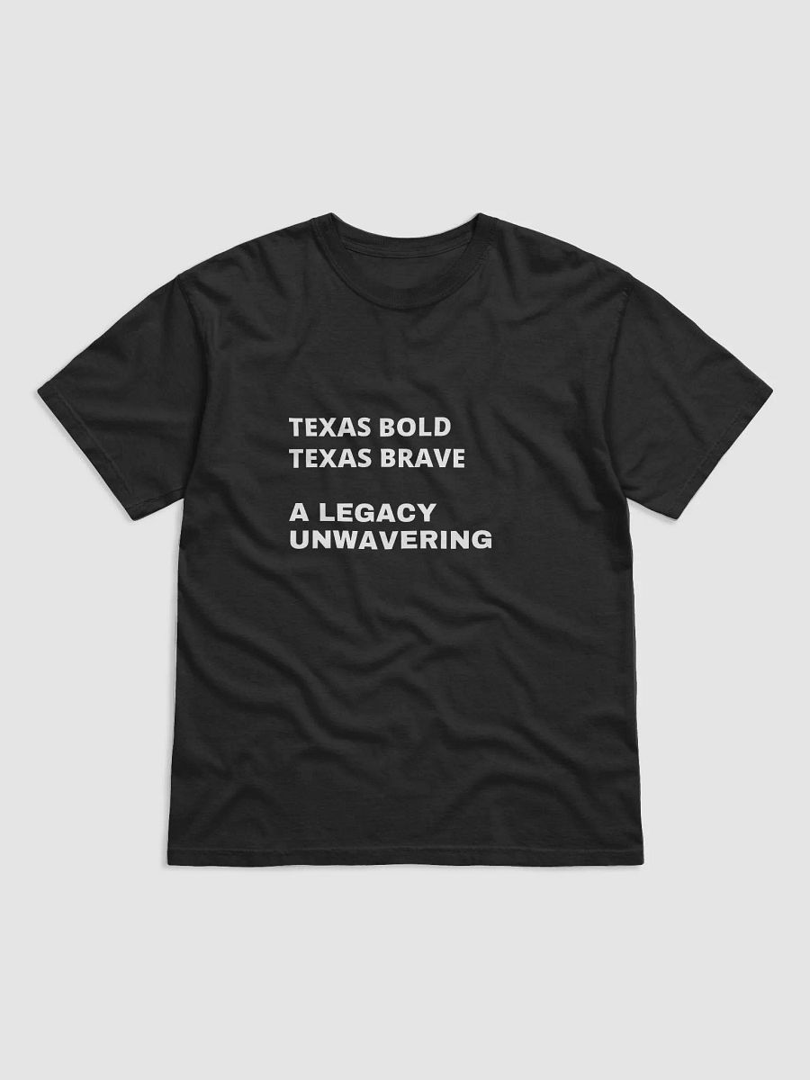 Texas Bold Texas Brave Dark T-shirt product image (3)