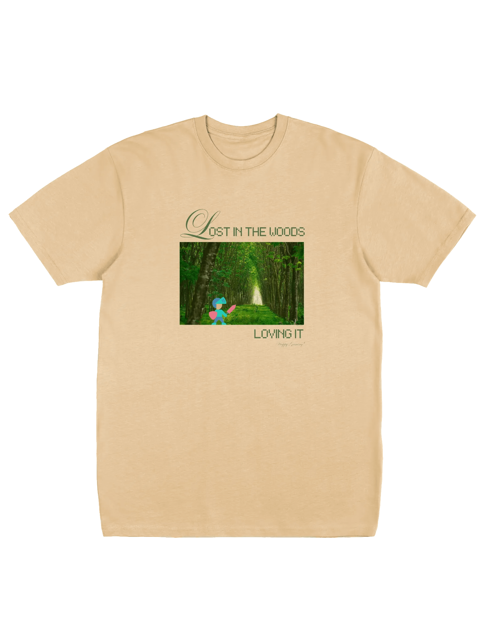 Lost In The Woods | Men's Gaming Tee product image (1)