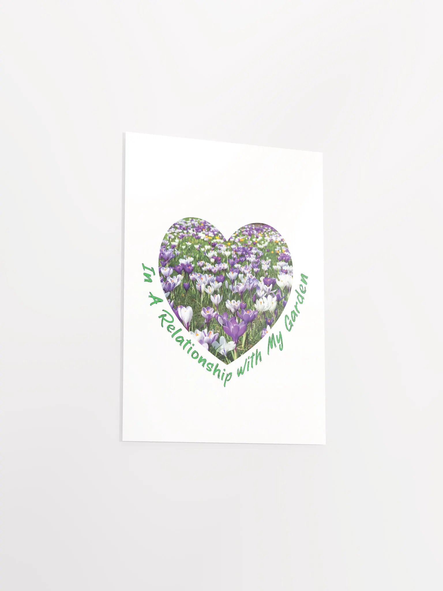 In A Relationship with My Garden Heart Poster product image (13)