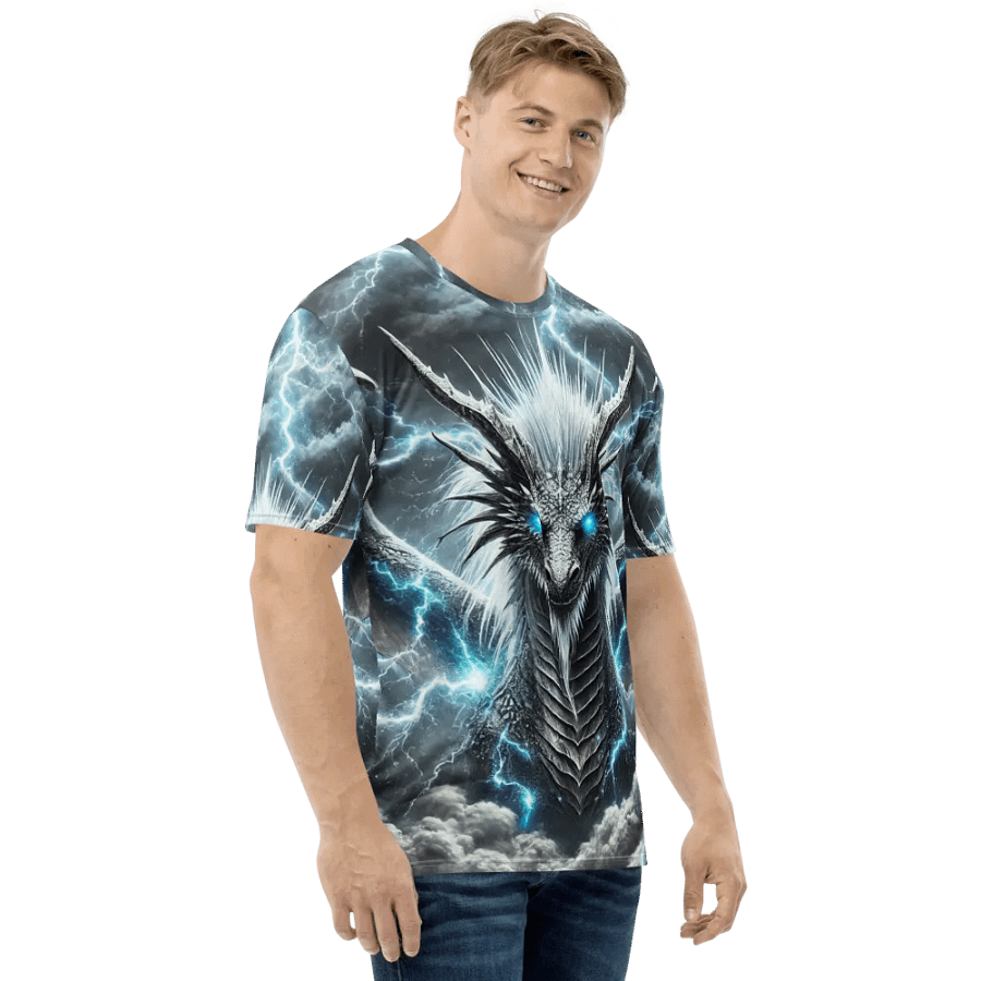 Storm Dragon All-Over Print T-Shirt product image (4)