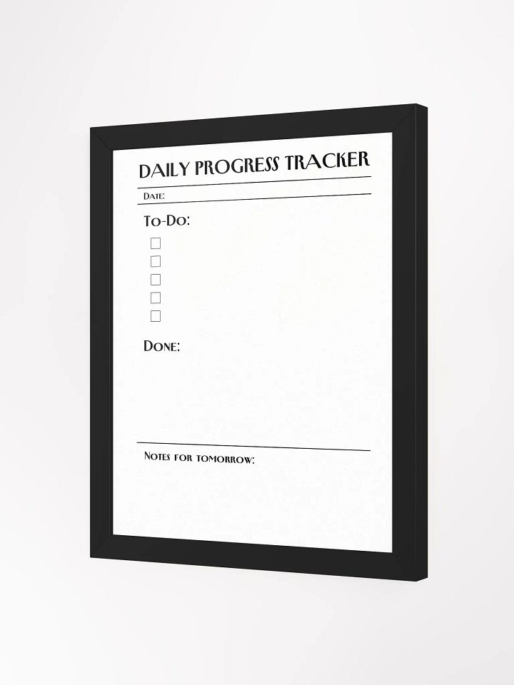 DAILY PROGRESS TRACKER (Manhattan design 1) product image (12)