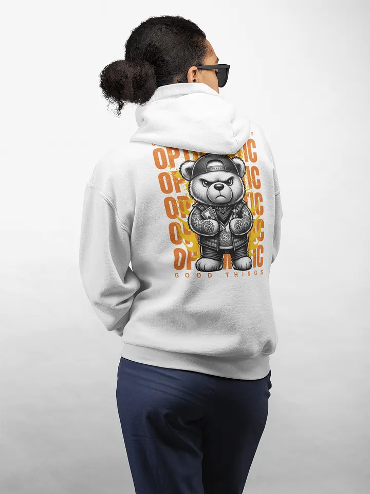 Optimistic | Unisex Premium Hoodie by Cotton Heritage product image (2)