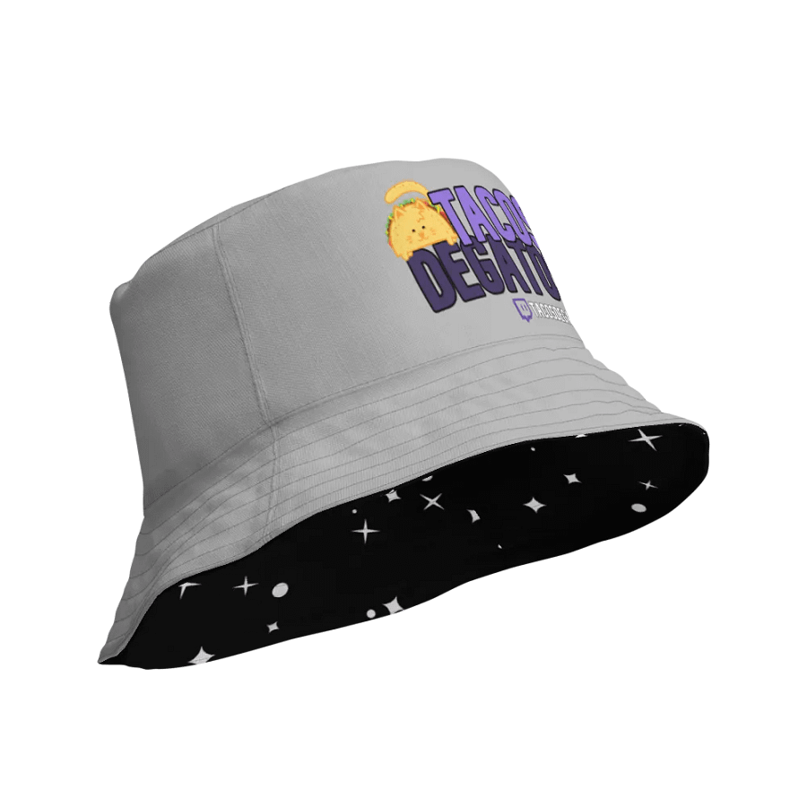 Reversible TacosDeGatos x After Dark Bucket Hat product image (1)