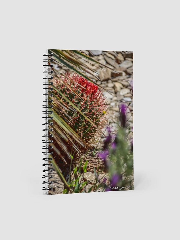 📘 Notebook Collection PURE – Jardin du Rayol – Cactus feu product image (1)